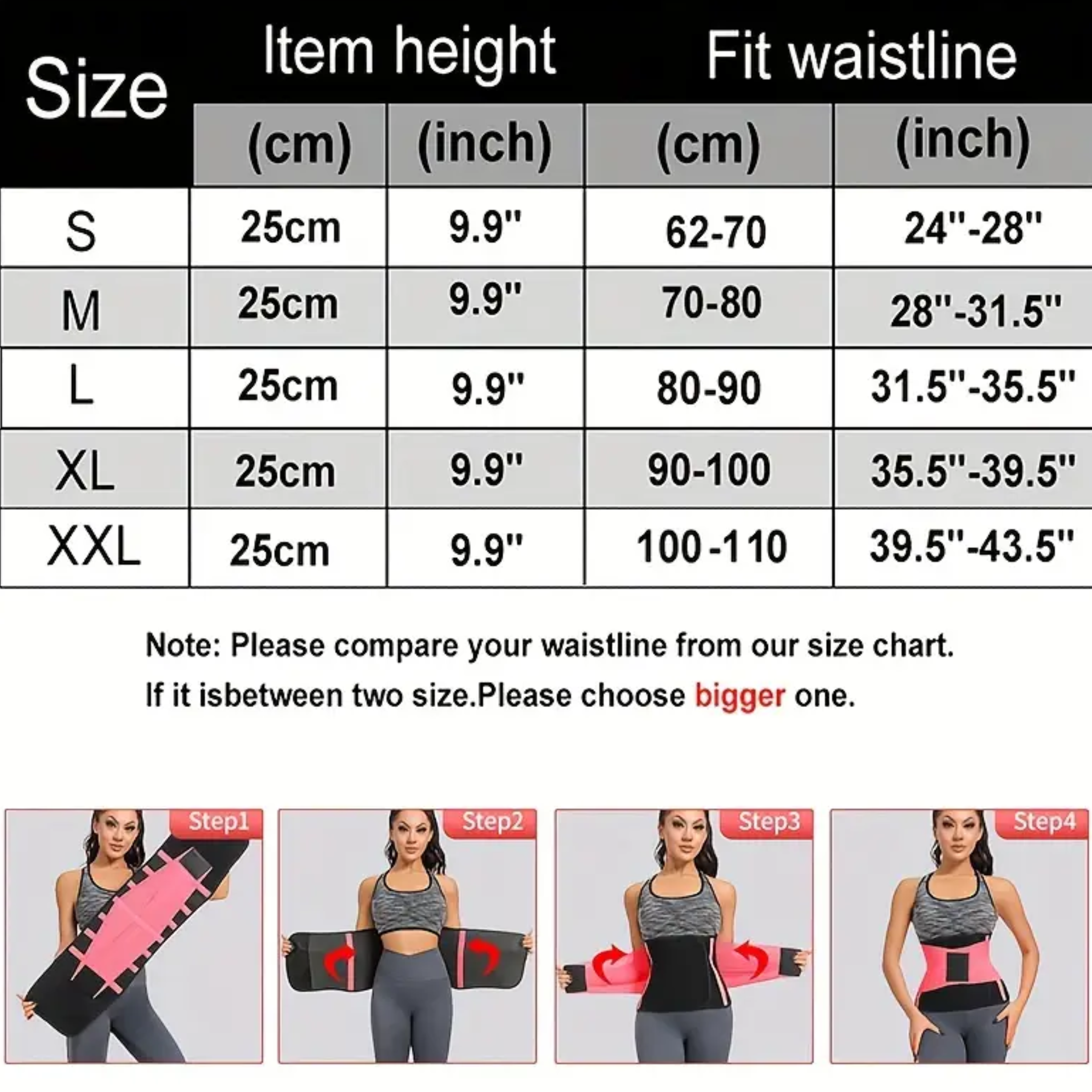Safe & Balanced Sweat & Contour Belt