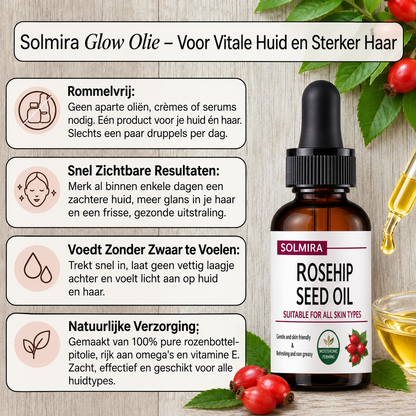 Solmira Glow Oil - For Radiant Skin and Stronger Hair