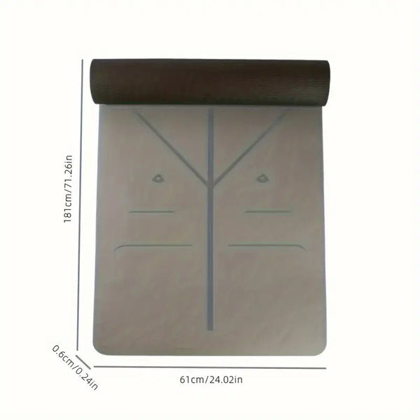 Safe & Balanced Non Slip Yoga Mat
