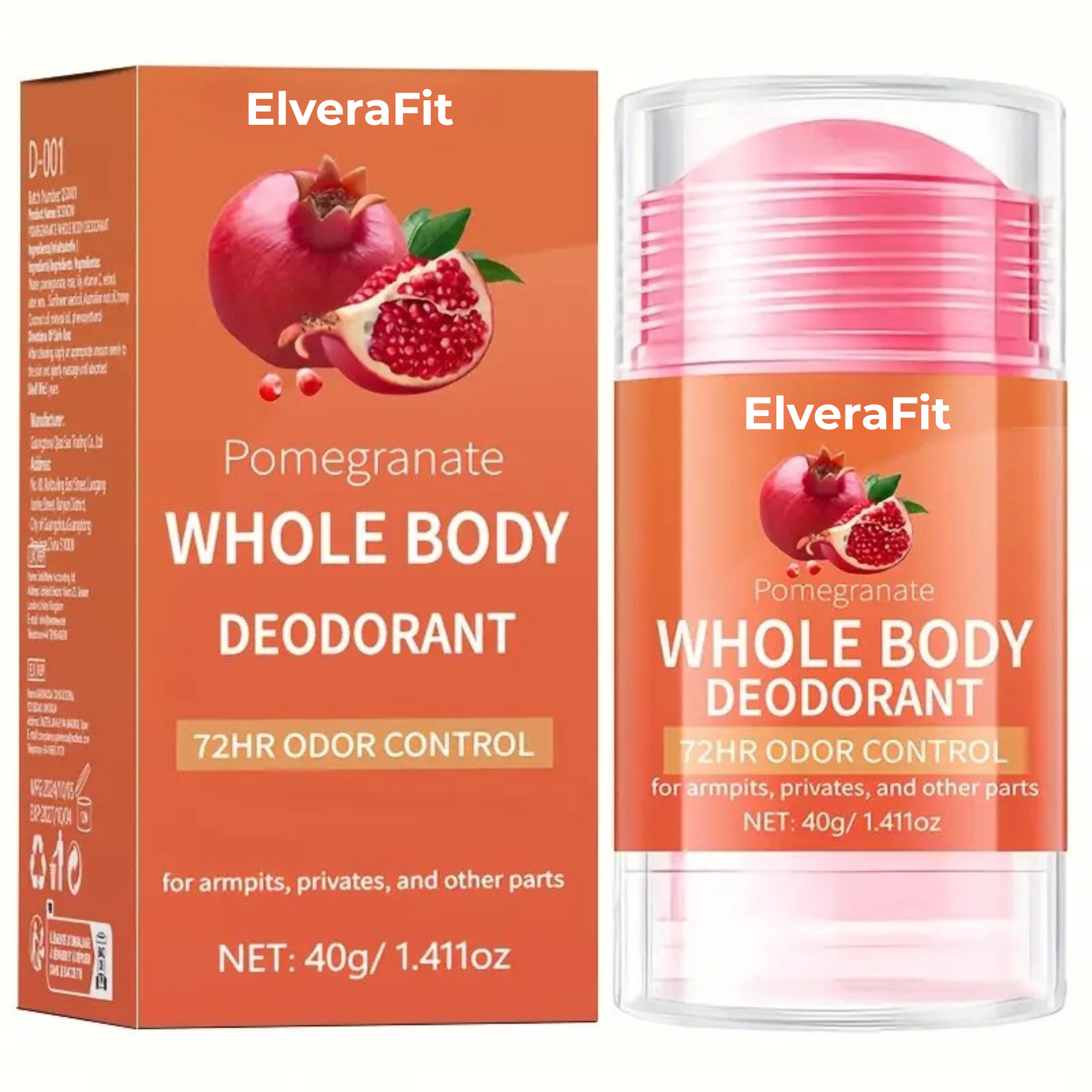 ElveraFit Total Body Deodorant Balm